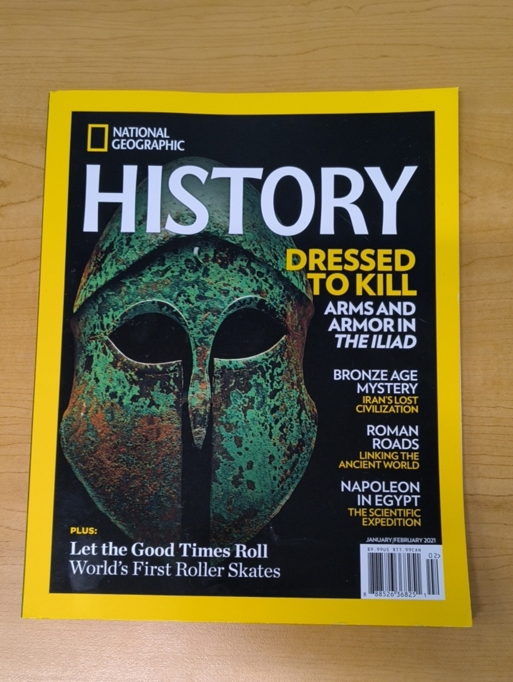 National Geographic History Magazine January/February 2021 Bronze Age Roman Road